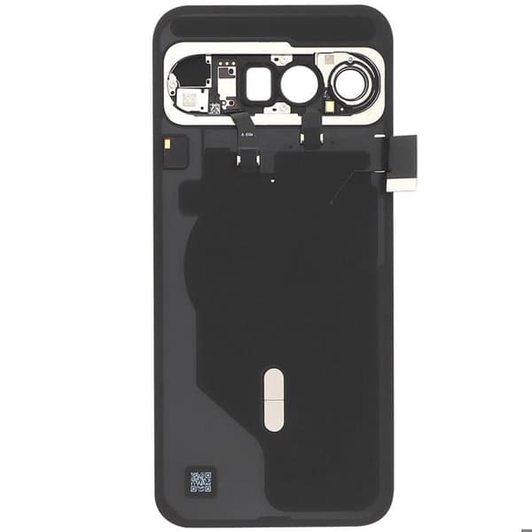 Originalt batteri för Google Pixel 10 Pro XL med förinstallerad svart Google-lim Svart