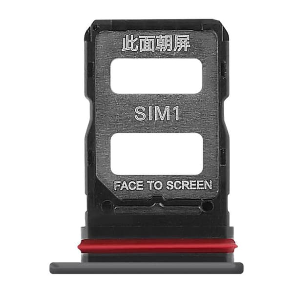 SIM-korttiteline Redmi Note 14 Pro 5G:lle, kaksois-Nano-SIM, musta Svart