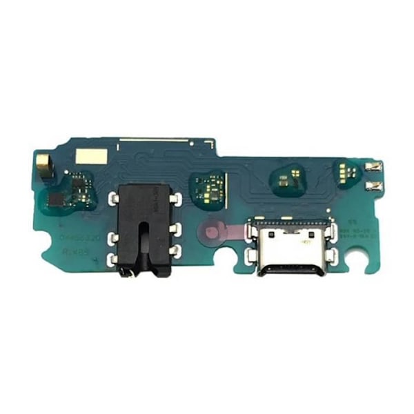 Latausliitin - Samsung - Galaxy A12 - USB Type C - 3,5 mm liitin - Integroitu mikrofoni Svart