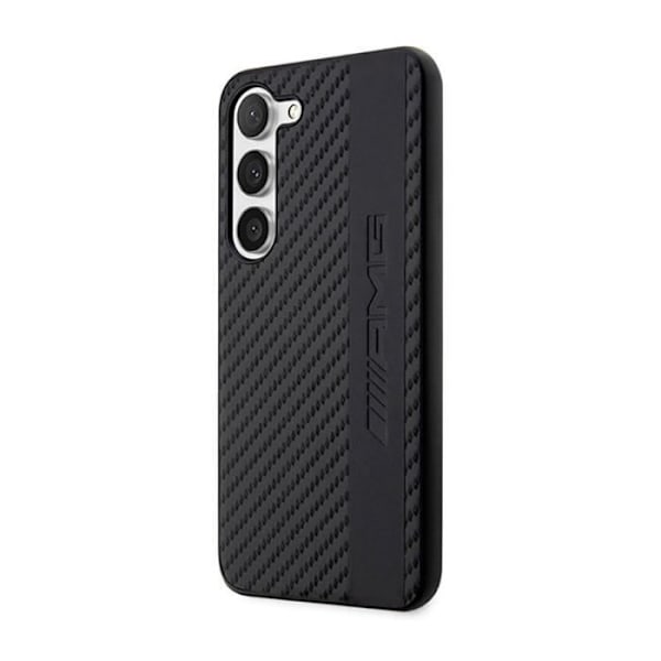 AMG Carbon Stripe -amp Relief - Fodral till Samsung Galaxy S23 (svart) - 3666339113094