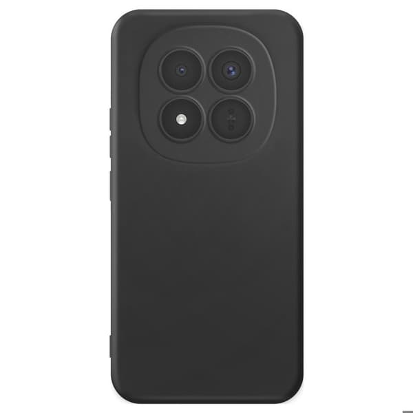 Coque Soft-Touch til Redmi Note 15 Pro Plus 5G i Sort Anti-Skrid Silikone Svart