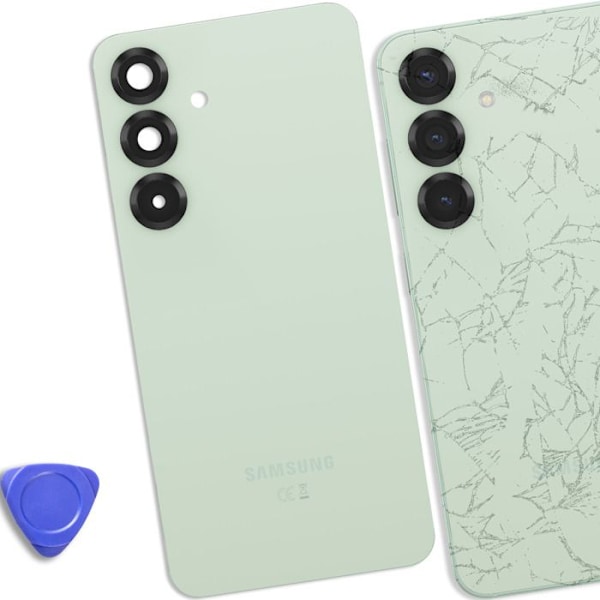 Bagglas - SAMSUNG - Galaxy S25 - Grå - Original - Forenklet installation Grå
