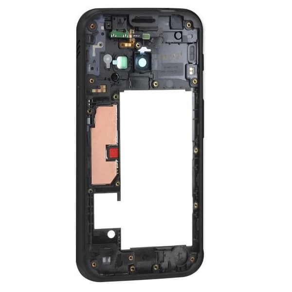 Central Chassis - SAMSUNG - Galaxy Xcover 4 - Original - Sort - Service Pack Svart