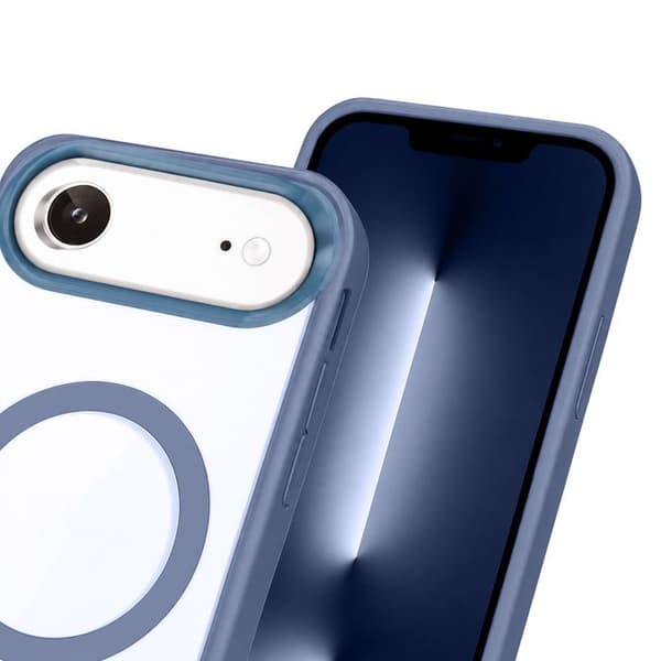 Coque Bumper til iPhone Air kompatibel med MagSafe med Forstærkede Hjørner Jaym Blå Blå