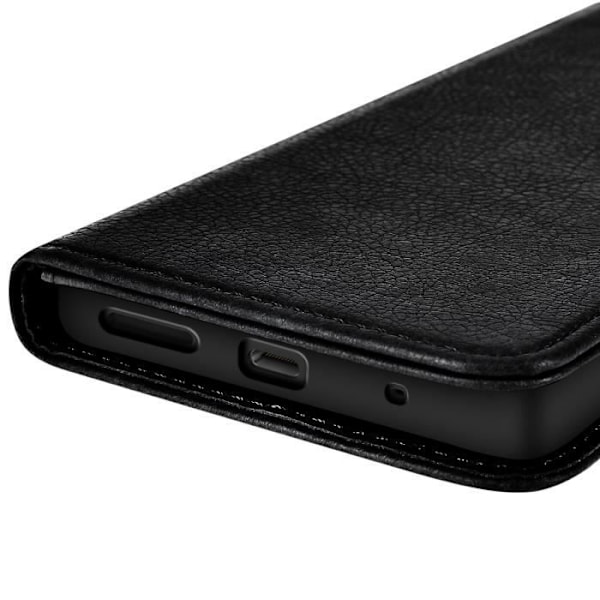 Étui til Sony Xperia L1 Flip Tegnebog og Video Stand Sort Svart