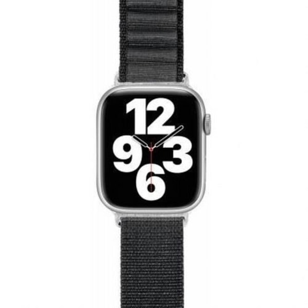 Alpine Buckle Strap til Apple Watch 42-44-45-49mm BIGBEN CONNECTED Sort Svart