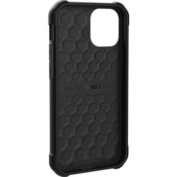 Coque - UAG - Metropolis LT - Kompatibel med iPhone 12 Mini - Brun Läder - Mjuk och lätt kastanj