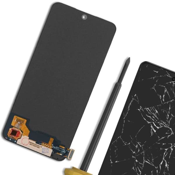 LCD-skærm - Xiaomi - Redmi Note 12S - Sort - Udskiftning - Nem installation Svart