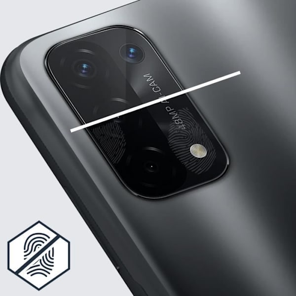 Skyddsfilm - IMAK - Oppo A74/A74 5G - 9H härdat glas - Anti-explosion - Transparent Transparent
