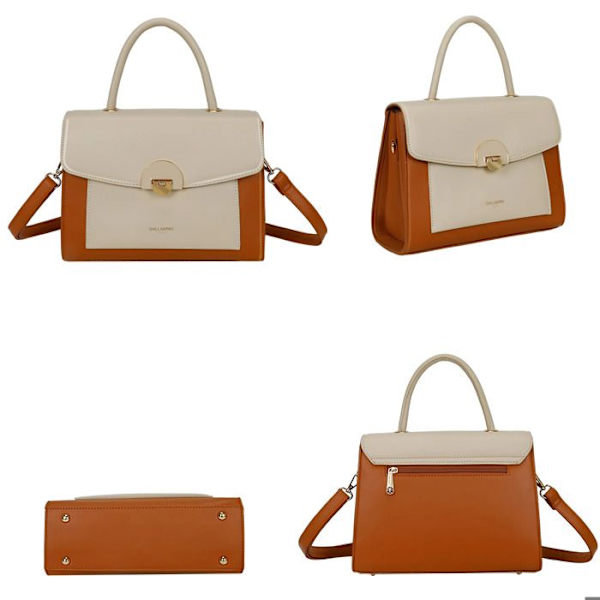 Chic Gallantry Taupe/Marron Skuldertaske til Kvinder