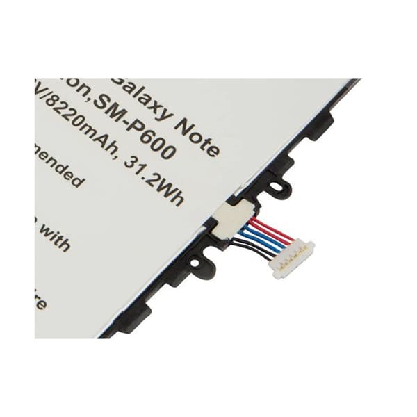 Batteri för Galaxy Note 10.1 2014 och SM-P600 Li-Polymer 3.8V 8220mAh