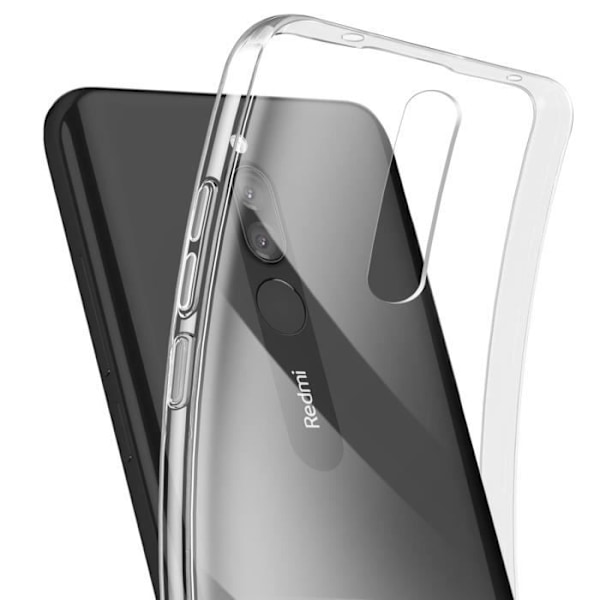 Coque til Xiaomi Redmi 8A og 8 Silikone Blød Tynd Let Gennemsigtig Transparent