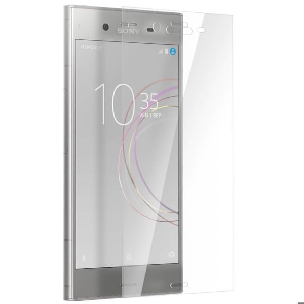 Film Xperia XZ1 härdat glas anti-explosionsskydd brott reptransparent transparent