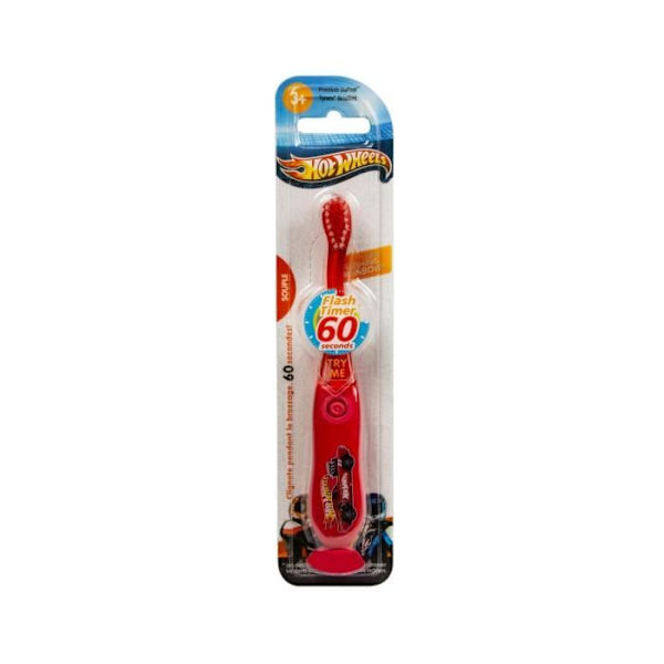 Tinokou - Hot Wheels lysende børnetandbørste
