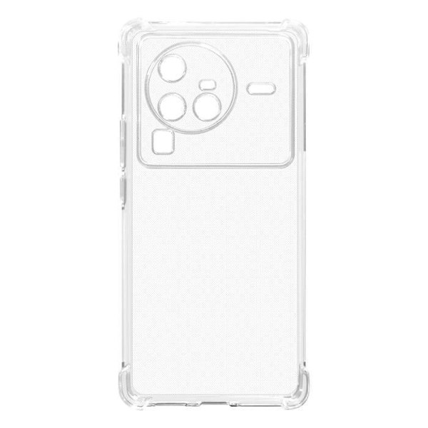 Kotelo - AVIZAR - Vivo X80 Pro - Ohut ja kevyt - Läpinäkyvä - Suoja iskuja ja naarmuja vastaan Transparent