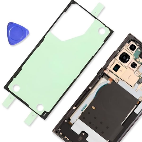Takaikkunan liima Samsung Galaxy S22 Ultra Blackiin Svart