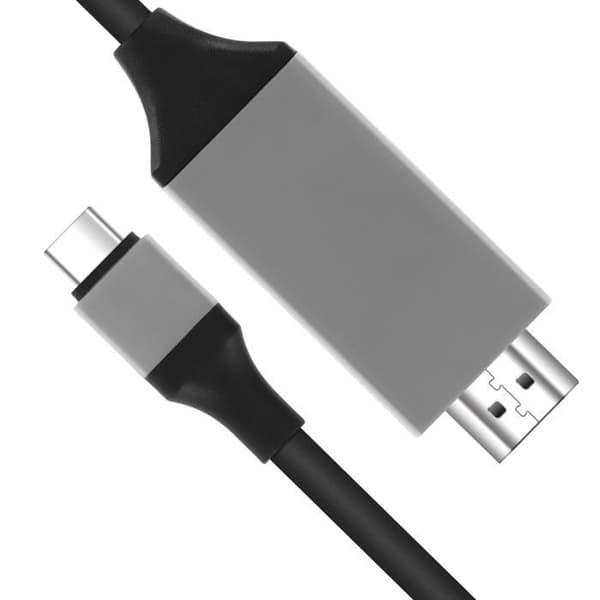 USB-C - HDMI - Kaapeli - Samsung - Galaxy S8 - 2m - 1080p - Musta