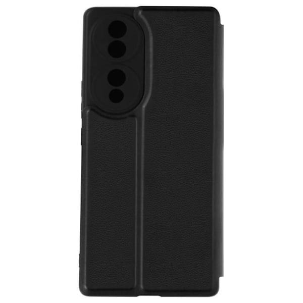 Honor 70 Case Flip Card Hållare Video Support 100 % återvinningsbar Myway Black Svart