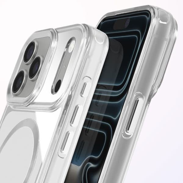MagSafe-fodral - AVIZAR - iPhone 17 Pro Max - Silver - Optimal skydd - Fint designad Grå
