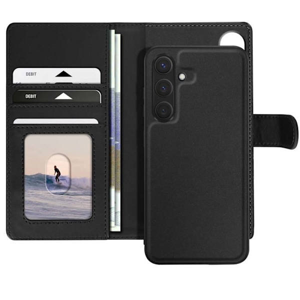 Etui til Samsung Galaxy S24 FE Aftagelig Coque Mayaxess Sort Svart