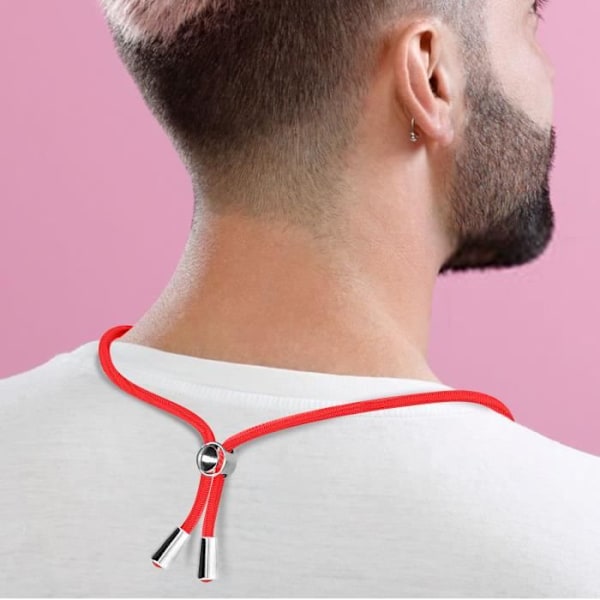 Cordon Smartphone - Universal - Rød - 90cm - Udvidelig - Justerbar Röd