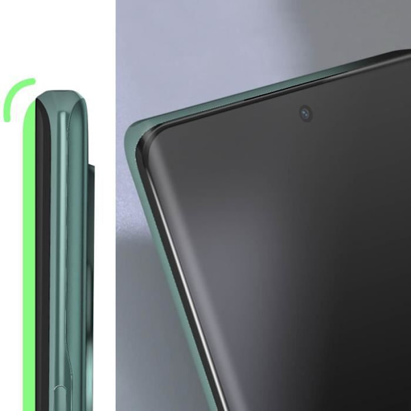 Skyddsglas - AVIZAR - Honor Magic 5 Lite 5G / Honor X9a - 9H - 5D fasade kanter - Svart Svart