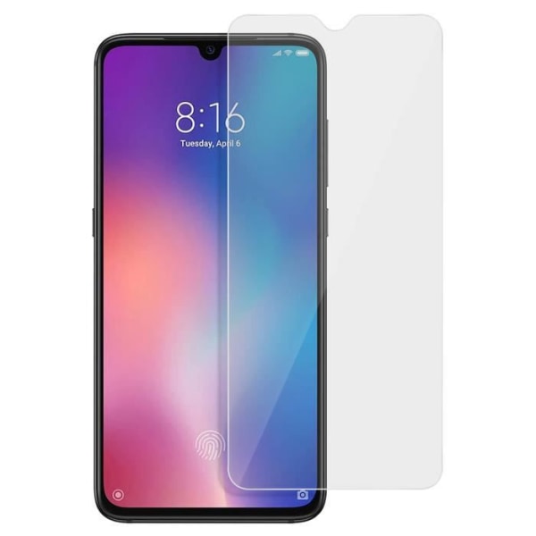 Suojakalvo - AVIZAR - Xiaomi Mi 9 - 9H karkaistu lasi - Iskunkestävä - Läpinäkyvä Vit