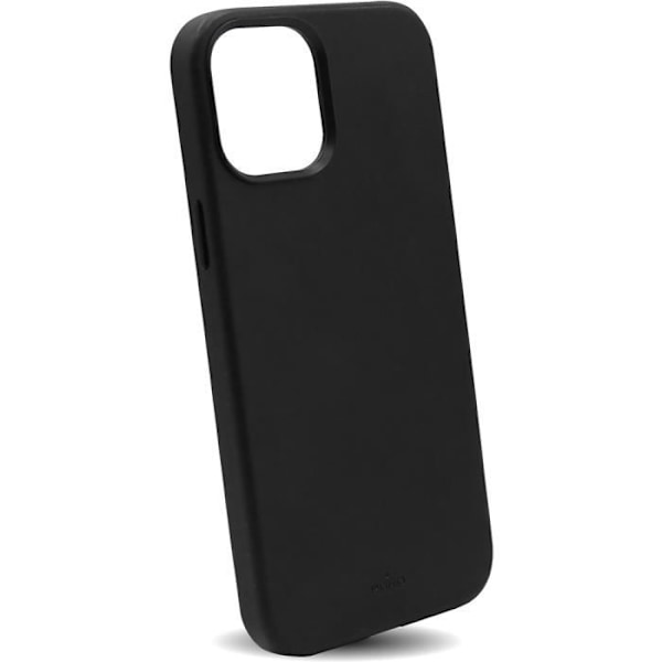 Coque - Puhdas - iPhone 12 Pro Max - Musta - Pehmeä - Iskuja estävä suojus sort