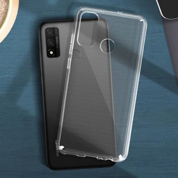 Kotelo - BIGBEN - Huawei P Smart 2020 - Joustava geelisilikoni - Erittäin läpinäkyvä - Iskunsuoja Klar vit