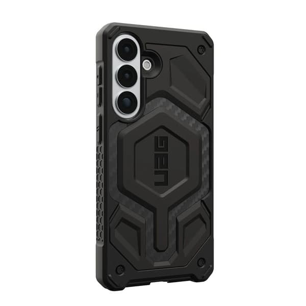 Cover til Galaxy S26 MagSafe Hexagonal Mønster Monarch Pro UAG Sort Svart