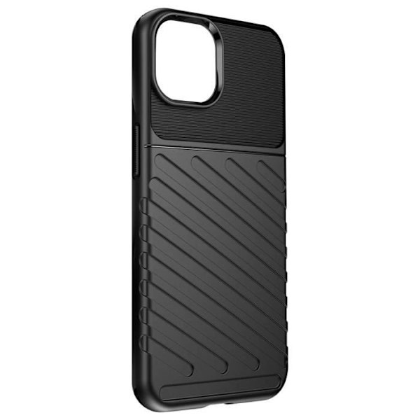 iPhone 14 Case -juovainen design musta kotelo