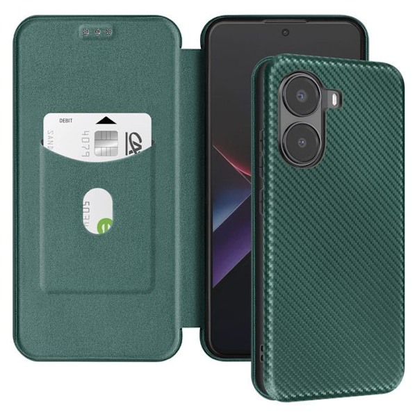 Kolfodral för Xiaomi Poco X7 Pro Korthållare Videostöd Mörkgrön Grön