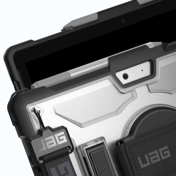 Microsoft Surface Go 3, 2, 1 Case Kickstand UAG Plasma Series läpinäkyvä