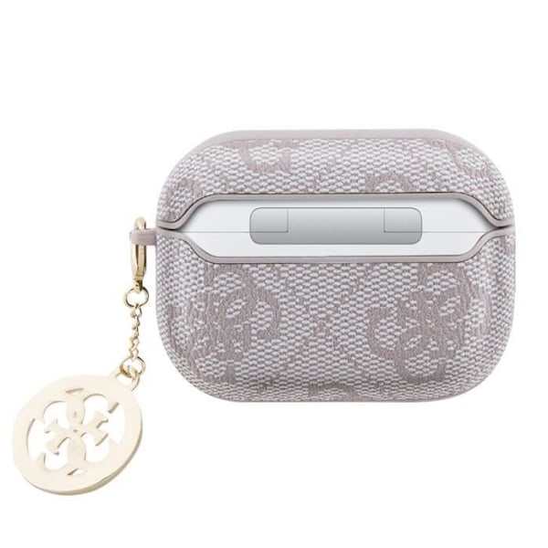Coque för AirPods Pro med Elegant Charm Design Guess Powderrosa Rosa