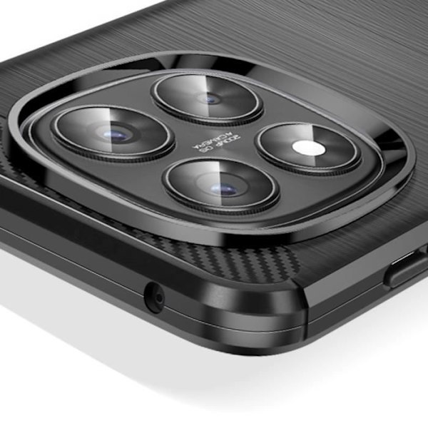 Xiaomi Redmi Note 14 Pro ja 14 Pro Plus Musta Silikoni Kuori Svart