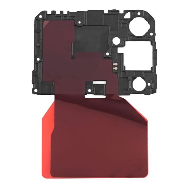 Erstatnings NFC-nappe kompatibel med Galaxy A55, sort flexkabel Svart