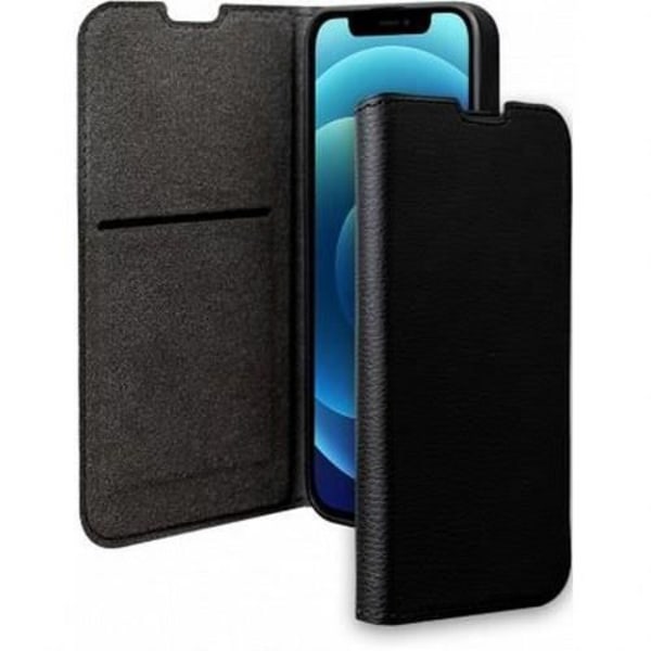 Fodral för Apple iPhone 12/12 Pro Folio Wallet med korthållare och stativ BigBen Connected Black Svart