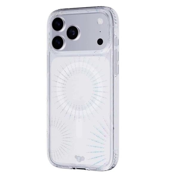 MagSafe Cover - TECH21 - iPhone 17 Pro Max - Månens Effekt - Gennemsigtig - Stødbeskyttelse Vit
