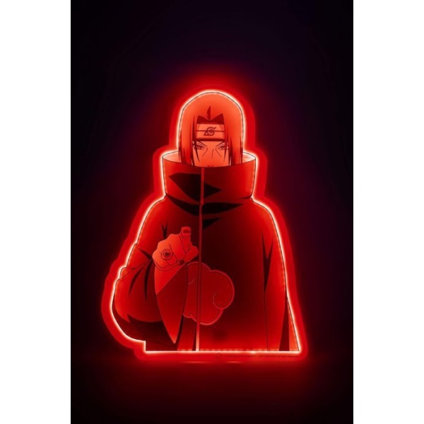 Naruto LED Neon væglampe: Itachi Uchiha