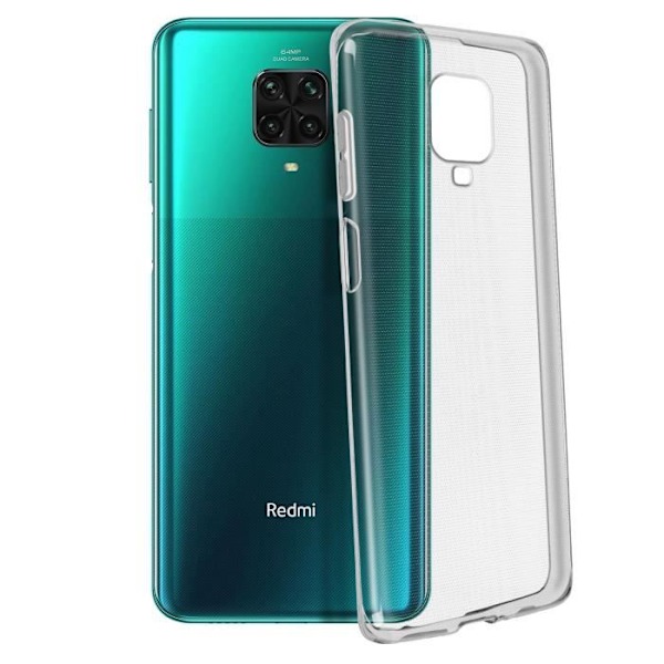 Coque - AVIZAR - Xiaomi Redmi Note 9S / 9 Pro / 9 Pro Max - Flexibel - Ultra-tunn - Transparent Vit Klar vit