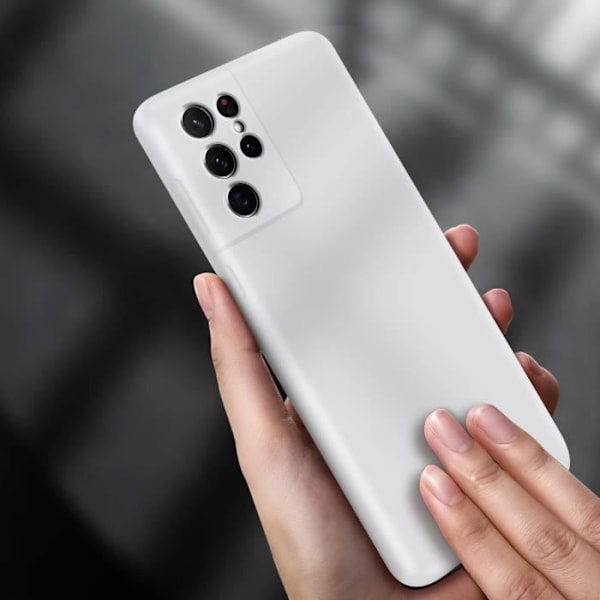 Cover Samsung Galaxy S21 Ultra Soft Touch Silikone Cover Original grå