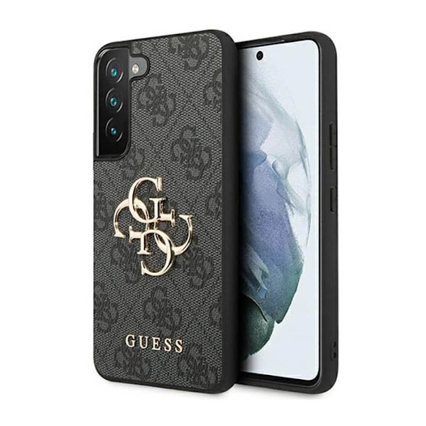 Guess 4G Big Metal Logo - Fodral till Samsung Galaxy S23 (grå)