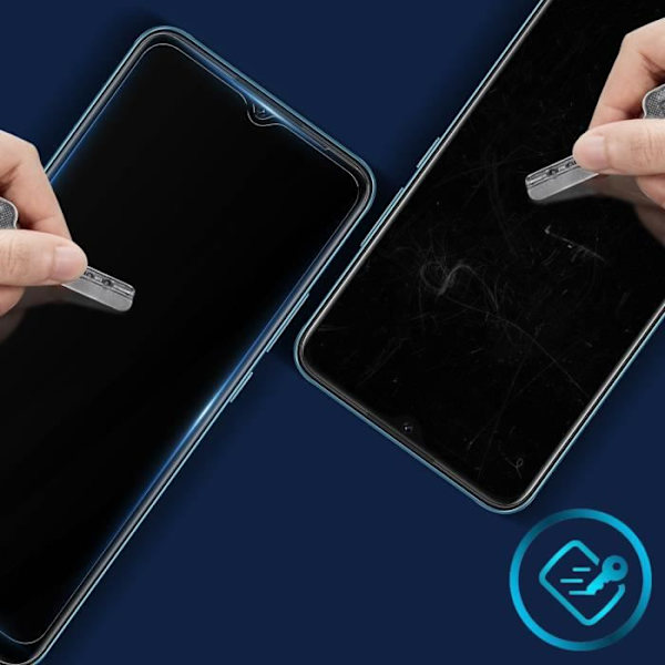 Kangas Suoja - AVIZAR - Oppo A15 - Lasi - Ultra-ohut - Iskunkestävä - Läpinäkyvä Transparent
