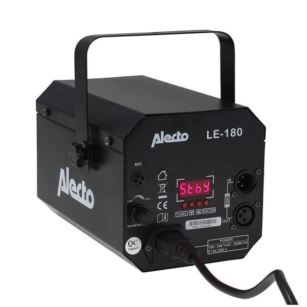 Alecto LE-180 - LED lampe "fantasy" Svart