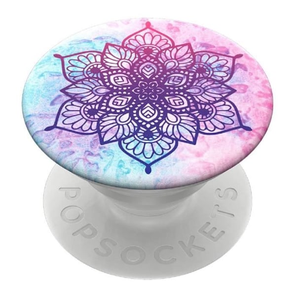 PopGrip Rainbow Nirvana älypuhelimelle, sormukselle ja yleistelineelle Popsockets valkoinen Vit