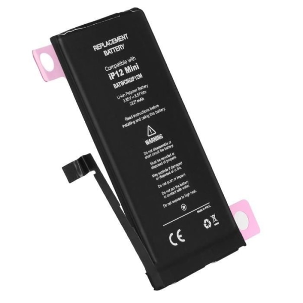 iPhone 12 Mini batteri 100 % kompatibel kapacitet 2227mAh A2471