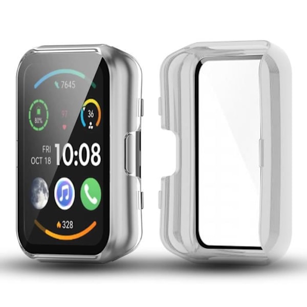 Fullt skydd härdat glas AVIZAR - Huawei Watch Fit 2 / Fit 2 Active - Vit - 2 års garanti Vit