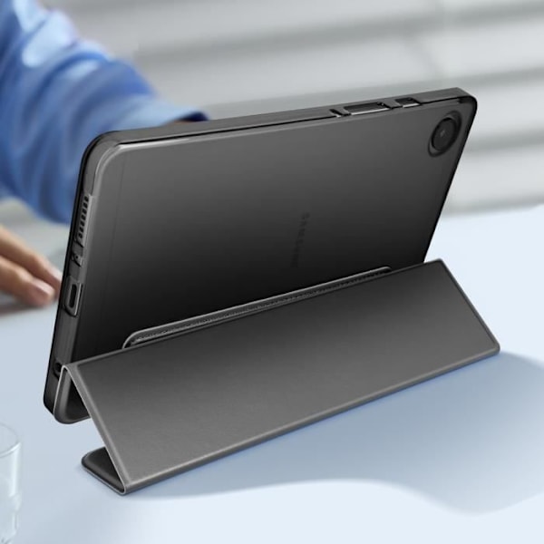 Fodral till Samsung Tab A9 - AVIZAR - Tri-fold - Svart Svart