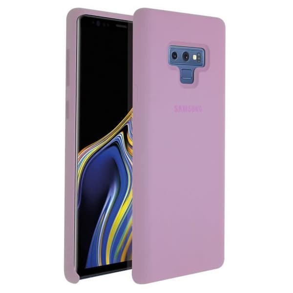 Coque - Samsung - Galaxy Note 9 - Silikoni - Pehmeä kosketus - Violetti Violett