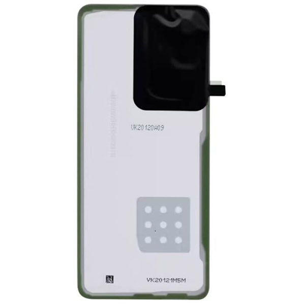Samsung Galaxy A33 5G akun suojus Alkuperäinen Samsung valkoinen linssillä